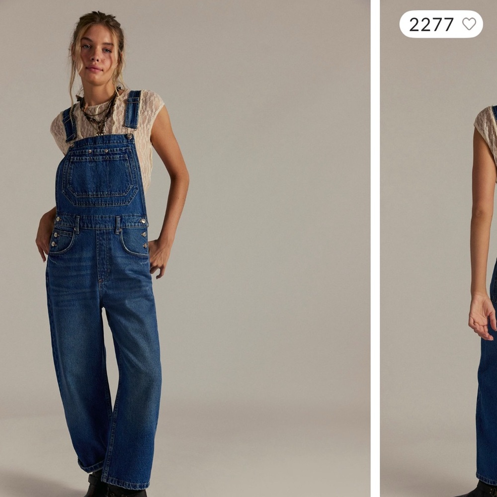 FP Movement by Free People Indigo Women's Overalls